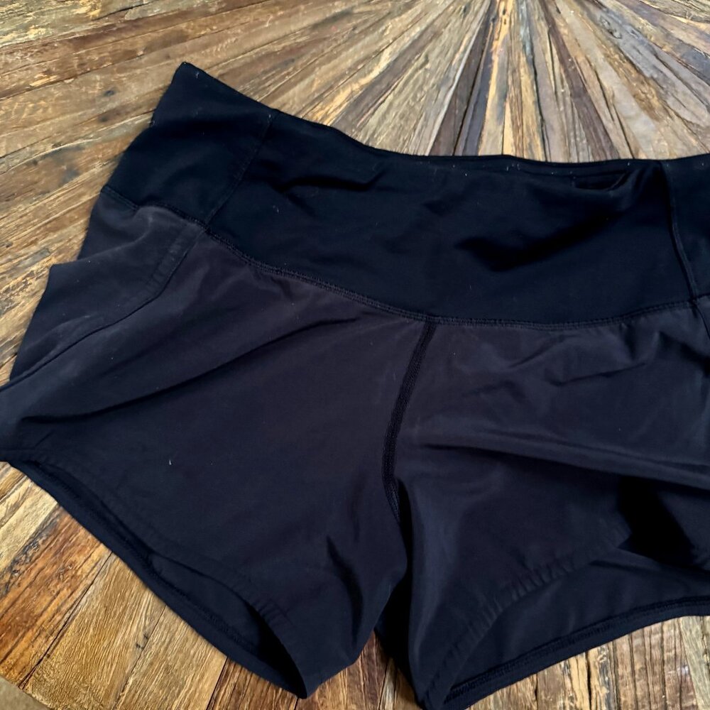 lululemon running shorts sz2